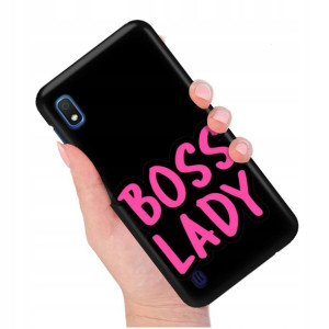 Etui Matowe Czarny do SAMSUNG A10e Modne Top Wzory