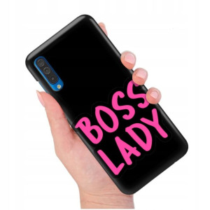 Etui Matowe Czarny do SAMSUNG A30s Modne Top Wzory