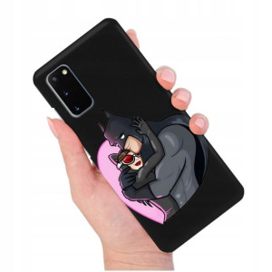 Etui Matowe Czarny do SAMSUNG S20 5G Modne Wzory