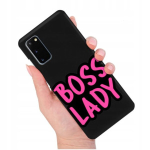 Etui Matowe Czarny do SAMSUNG S20 Modne Top Wzory