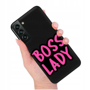 Etui Matowe Czarny do SAMSUNG S22 PLUS Top Wzory