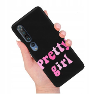 Etui Matowe Czarny do XIAOMI Mi 10 Modne Top Wzory