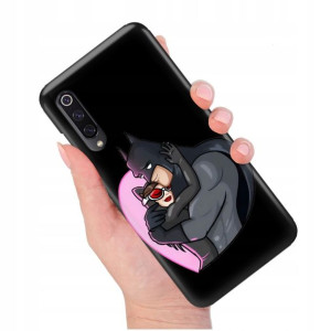 Etui Matowe Czarny do XIAOMI Mi 9 Modne Top Wzory
