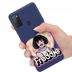 Etui Matowe Granat do ALCATEL 1S 2021 Modne Wzory