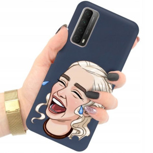 Etui Matowe GRANAT do HUAWEI P SMART 2021 Wzory
