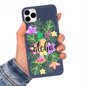 Etui Matowe Granat do IPHONE 11 PRO Serial Wzory