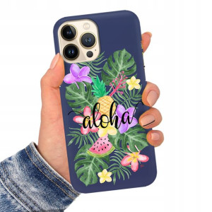 Etui Matowe Granat do IPHONE 13 PRO MAX Top Wzory