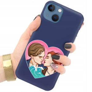 Etui Matowe GRANAT do IPHONE 14 Modne Top Wzory