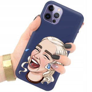 Etui Matowe GRANAT do IPHONE 14 PRO Modne Wzory