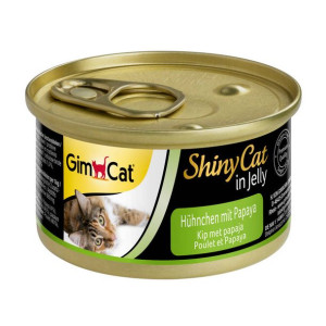 GimCat | ShinyCat in Jelly | Kurczak i papaya 70g