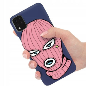 Etui Matowe Granat do LG K42 Case Modne Top Wzory
