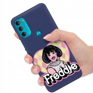 Etui Matowe Granat do MOTOROLA G71 5G Modne Wzory