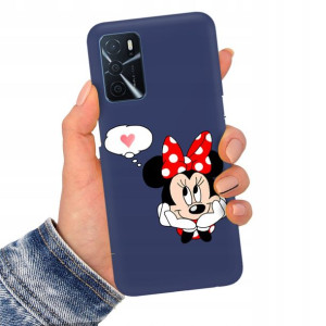 Etui Matowe GRANAT do OPPO A16 Obudowa Case Wzory