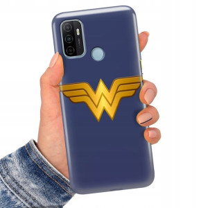 Etui Matowe Granat do OPPO A53 2020 Bajki Wzory