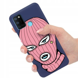Etui Matowe Granat do REALME C17 RMX2193 Top Wzory