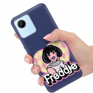 Etui Matowe Granat do REALME C30 Modne Top Wzory