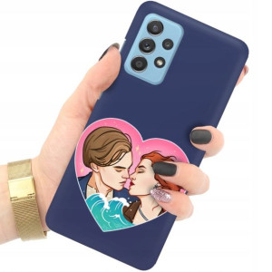 Etui Matowe GRANAT do SAMSUNG A33 5G Modne Wzory