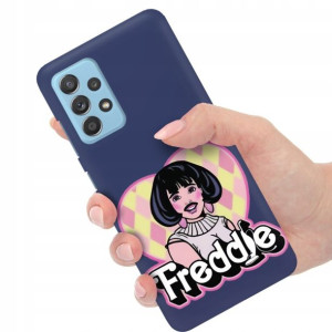 Etui Matowe Granat do SAMSUNG A33 5G Modne Wzory