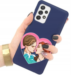 Etui Matowe GRANAT do SAMSUNG A52 5G Modne Wzory