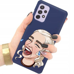 Etui Matowe GRANAT do SAMSUNG A72 Modne Top Wzory