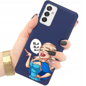 Etui Matowe GRANAT do SAMSUNG A82 5G Modne Wzory