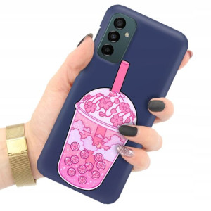 Etui Matowe Granat do SAMSUNG M23 5G Modne Wzory