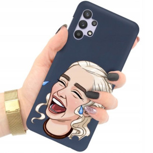 Etui Matowe GRANAT do SAMSUNG M32 5G Modne Wzory