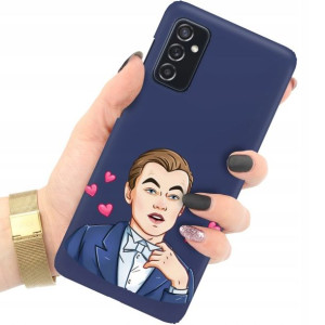 Etui Matowe GRANAT do SAMSUNG M52 5G Modne Wzory