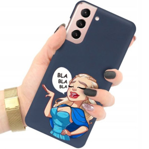 Etui Matowe GRANAT do SAMSUNG S21 5G Modne Wzory