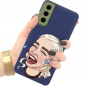Etui Matowe GRANAT do SAMSUNG S21 FE Modne Wzory