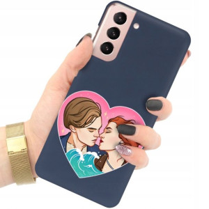 Etui Matowe GRANAT do SAMSUNG S21 Modne Top Wzory
