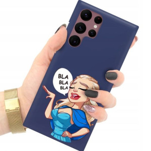 Etui Matowe GRANAT do SAMSUNG S22 ULTRA Top Wzory