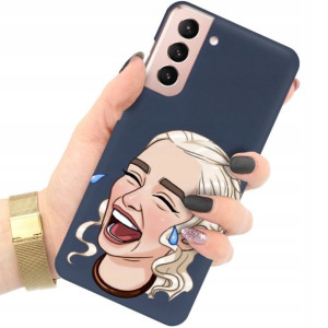 Etui Matowe GRANAT do SAMSUNG S30 Modne Top Wzory
