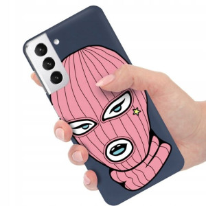 Etui Matowe Granat do SAMSUNG S30 PLUS Modne Wzory