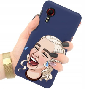 Etui Matowe GRANAT do SAMSUNG XCOVER 5 Modne Wzory