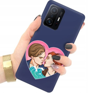 Etui Matowe GRANAT do XIAOMI 11T PRO 5G Top Wzory