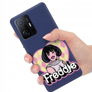 Etui Matowe Granat do XIAOMI 11T PRO 5G Top Wzory