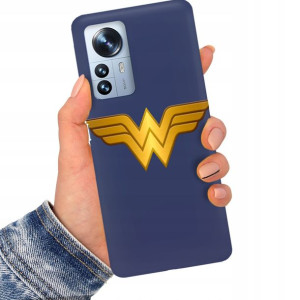 Etui Matowe Granat do XIAOMI 12 PRO 5G Modne Wzory