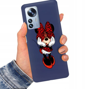 Etui Matowe Granat do XIAOMI 12 PRO Modne Wzory