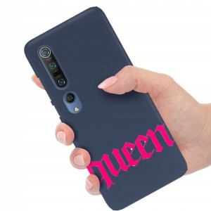 Etui Matowe Granat do XIAOMI Mi 10 Modne Top Wzory
