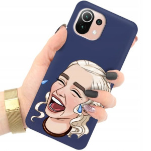 Etui Matowe GRANAT do XIAOMI MI 11 LITE 4G Wzory
