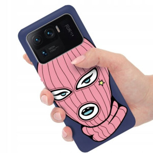 Etui Matowe Granat do XIAOMI MI 11 ULTRA Top Wzory