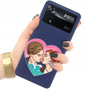 Etui Matowe GRANAT do XIAOMI POCO X4 PRO 5G Wzory