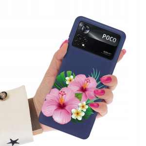 Etui Matowe Granat do XIAOMI POCO X4 PRO 5G Wzory