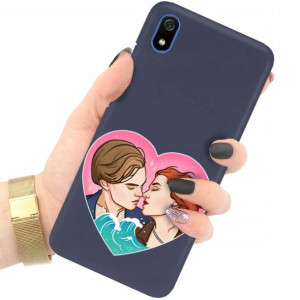 Etui Matowe GRANAT do XIAOMI REDMI 7A Modne Wzory