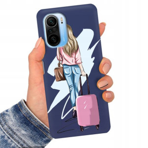 Etui Matowe Granat do XIAOMI REDMI K40 PRO Wzory