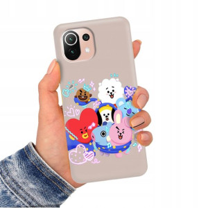 Etui Matowe NUDE do XIAOMI MI 11 LITE 5G TOP Wzory