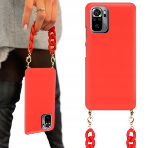 Etui Matowe Red BLINK do XIAOMI REDMI NOTE 10 4G