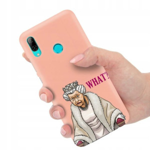 Etui Matowe Łosoś do HUAWEI P SMART 2019 Top Wz