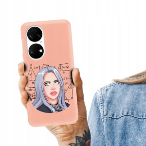 Etui Matowe ŁOSOŚ do HUAWEI P50 Modne Top Wzory